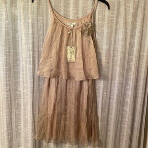 NWT- ALYTHEA boho dress Size Large